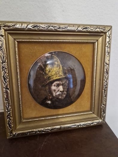 framed Staffordshire