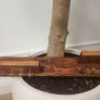 Handmade Wooden Wall Hook Rack | Rustic Key Holder / Coat Hooks Image 3