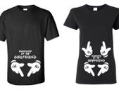 Valentines Day Gifts - Property of my Girlfriend & Boyfriend - Couple T-shirt