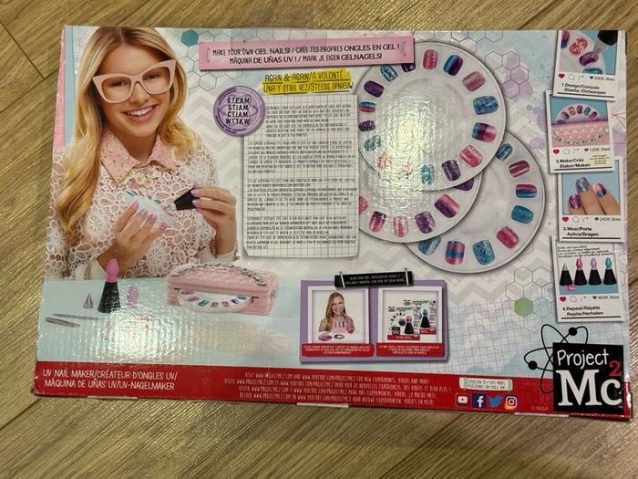 Project Mc2 UV nail maker set