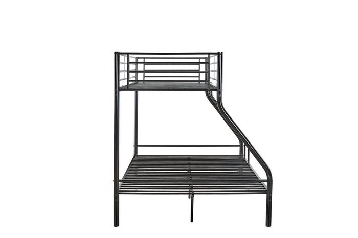 Black Double Metal Bunk Bed Free Delivery