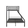 Black Double Metal Bunk Bed Free Delivery Image 4