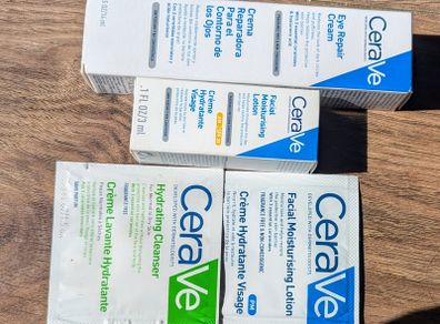 Cerave eye cream unopened and minis