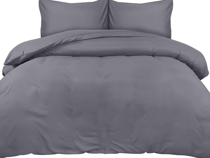 MULTIPLE SIZES AVAILABLE Bedding Duvet Cover Double - Soft Microfibre Polyester - Bedding Quilt Cover Set, with Pillow cases