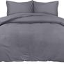 MULTIPLE SIZES AVAILABLE Bedding Duvet Cover Double - Soft Microfibre Polyester - Bedding Quilt Cover Set, with Pillow cases Image 4