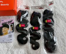 Human hair extensions