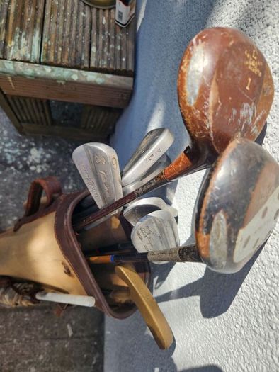 vintage hand forged golf clubs