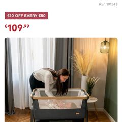 Baby bedside crib