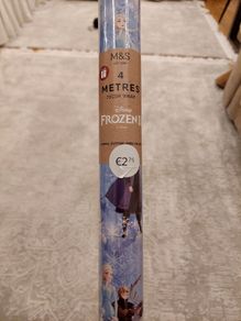 Frozen 4mt M&S Wrapping / Gift Paper