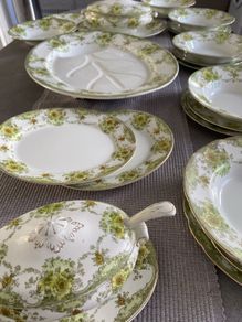 Antique Dinner Service Bishop &; Stonier Tableware