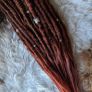 Set of 50 SE synthetic dreads braids Single ended dreads Image 5