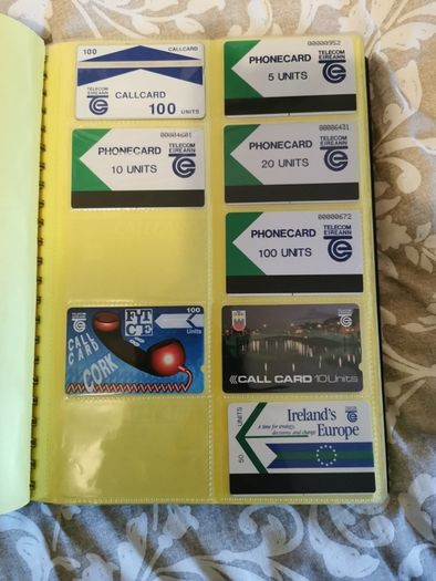 Callcard-Full mint Irish collection available.