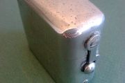 Old travelling inkwell