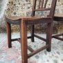 Pair of antique oak chairs circa 1800 Image 2