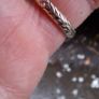 Antique 8ct Gold Diamond Ring Image 9