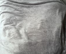 throw 150cm 200cm brown grey colour heavy and thick