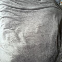 throw 150cm 200cm brown grey colour heavy and thick