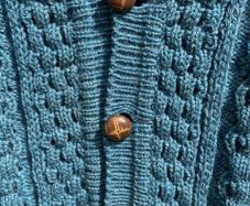 Men's Aran Cardigan