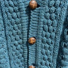 Men's Aran Cardigan