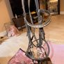 Two bridles (one leather with bit and one material) with le mieux head collar Image 5