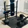 (new Condition) Bench 50kg Weights Barbell Mats Image 10