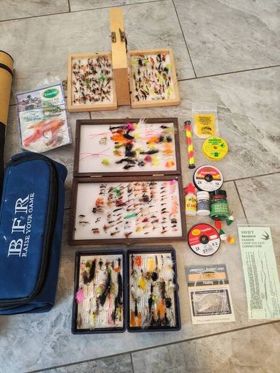 Fly rods and flies