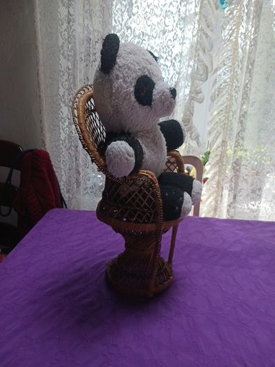 Vintage Wicker Dolls Chair