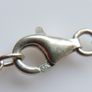 Vintage 925 Sterling Silver Pendant Necklace length 18" - 4g Image 9