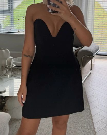 Zara black dress