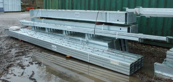 Unused 60' x 30' x 16' Fully Galvanised Steel Port