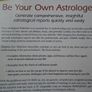 Mapping your birthchart, Paperback book, CD rom, Astrology book Image 5