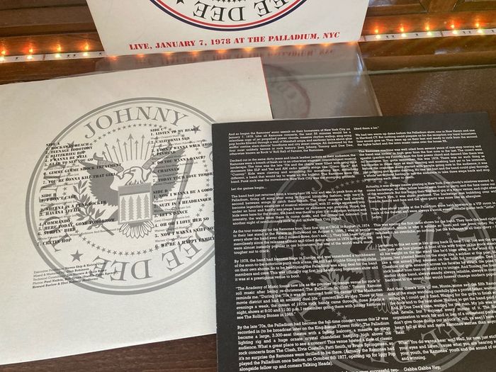 Ramones - Live at the Palladium, NYC: 7th Jan 1978