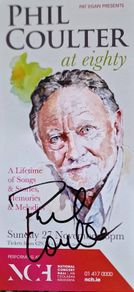 phil coulter signed Flyer