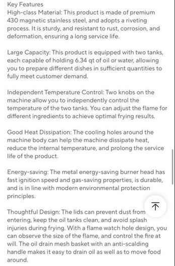 Post extra 6 euro   6Lx2 Gas Deep Fryer with Basket and Lid Commercial Deep Fryer Stainless Steel Commercial Dual Tank Kitchen Deep Fryer 50-380C,LPG RED BOTTLE