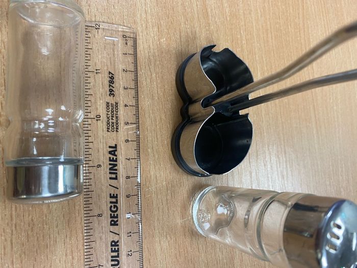 Genuine 1980's cruet set