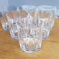 Set of 6 Beautiful Galway Crystal whisky