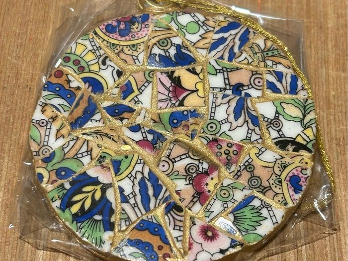 Beautiful Handcrafted China Mosaic Christmas Decorations