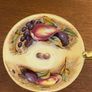 aynsley orchard gold tea trio Image 4