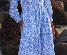 Pink City Prints Dress