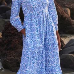 Pink City Prints Dress