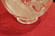 Vintage Teleflora 24% Lead Crystal Bowl