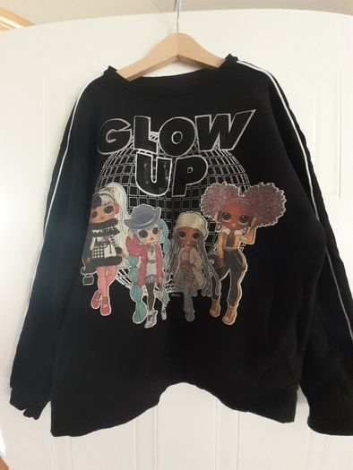 girls LoL glow up sweatshirt
