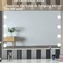 SALE | Hollywood Large Makeup Vanity Mirror LED Lights (50x43cm) Image 6