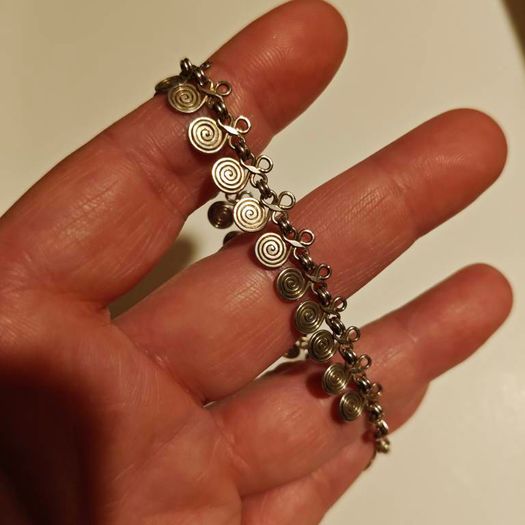 silver bracelet