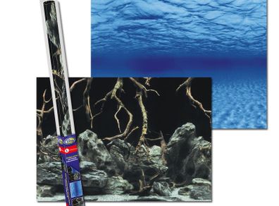 Aqua Nova Tree Roots/Water Double Sided Background 60x30cm