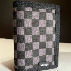 Vans Black & Grey Checkered Wallet
