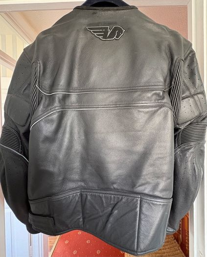 Leather Motorcycle, ( warm weather jacket )