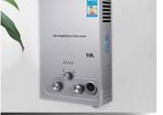 10 Litre LPG Propane Gas Water Heater with Shower Head & LCD Display
