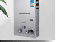 main image for ad 10 Litre LPG Propane Gas Water Heater with Shower Head &amp; LCD Display