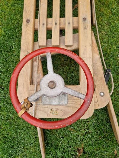 Wooden sled